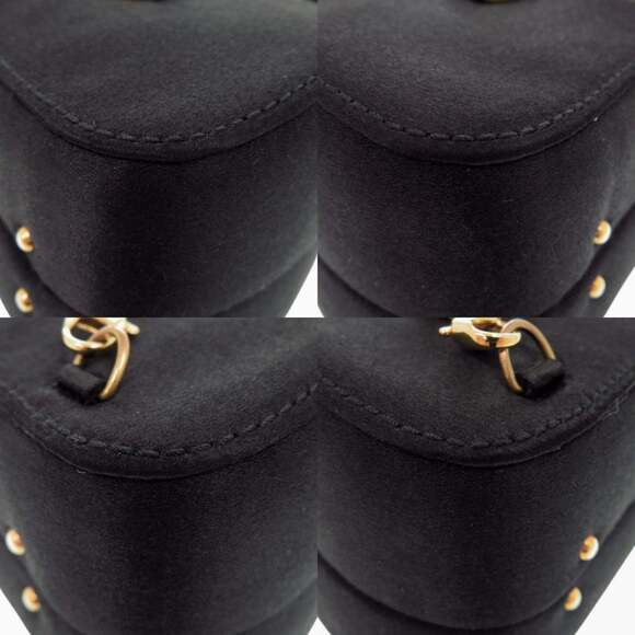 GUCCI Authentic Black Horsebit Backpack main image 6